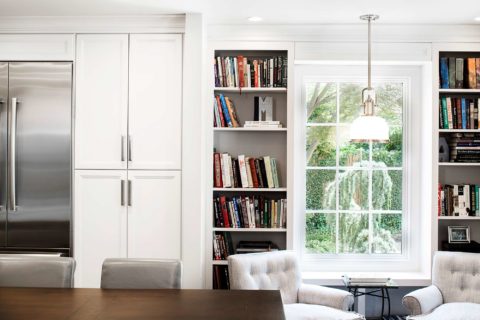 Beautiful functional Tulsa kitchen with refrigeration and cookbook storage with seating area Kitchen Ideas Tulsa kitchen remodel