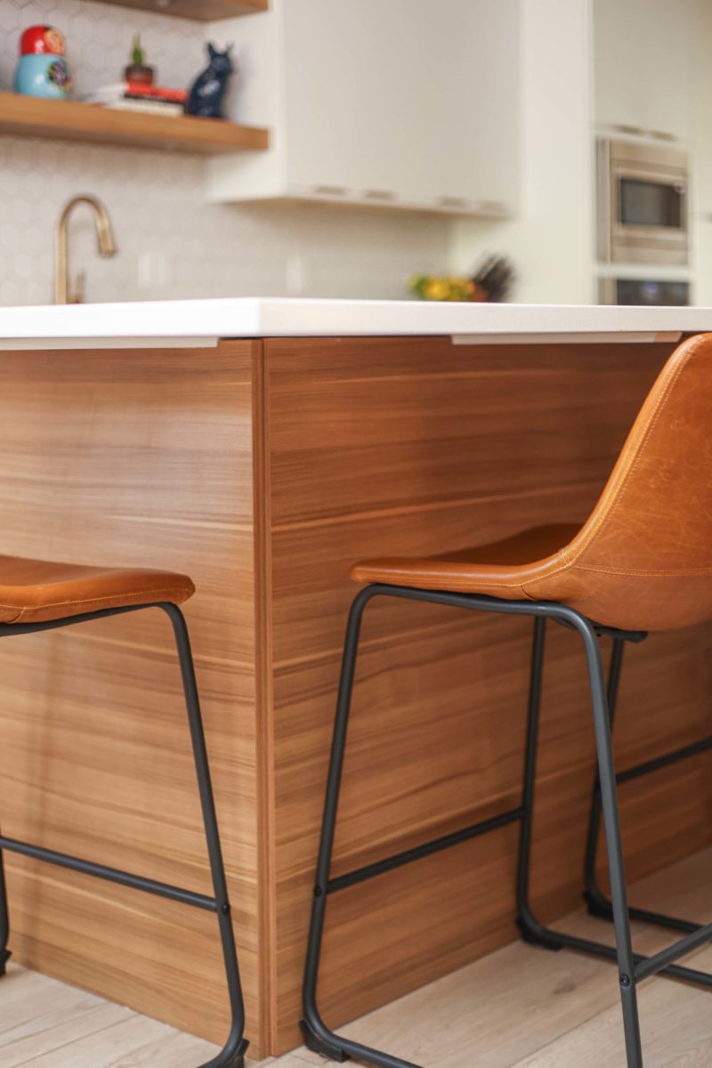 Wood laminate kitchen remodel kitchen panel, kitchen peninsula with seating, white counter top Kitchen Ideas Tulsa kitchen design and remodel